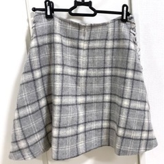 LODISPOTTO ロディスポット スカート チェック グレー の画像