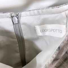 LODISPOTTO ロディスポット スカート チェック グレー の画像