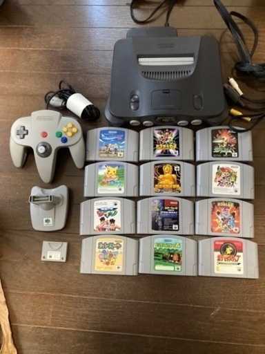 ニンテンドー64  コントローラー1つ　ソフト12本