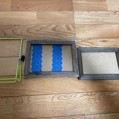 写真立て　iPad立て　3点セット