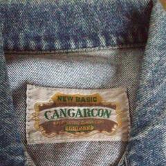 NEW BASIC  CANGARCON
レディース Gジャン デニム ジャケット ビンテージ Mの画像