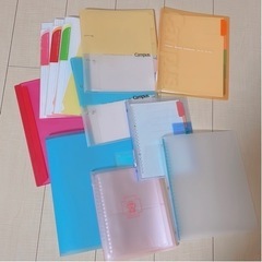 ルーズリーフ　バインダー　ファイル　未使用品・きれいめの品が多数の画像
