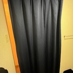 カーテン　100×135 ネイビーの画像
