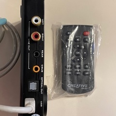 サウンドカード2点セット（クリエイティブ社SB1095とASUS XONAR U3）の画像