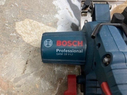 【工具】BOSCH ボッシュ バッテリーチップソー  丸のこ GKM 18V-LIH 中古 リサイクルショップ宮崎屋住吉店24.1.3k