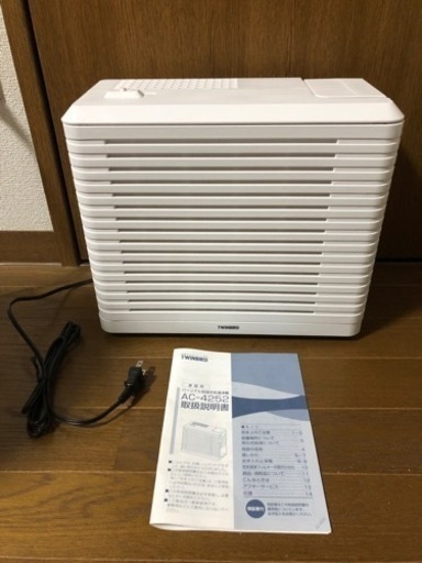ツインバード　加湿空気清浄機　2021年製