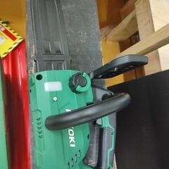 HiKOKIコードレスチェーンソー新品保証あり