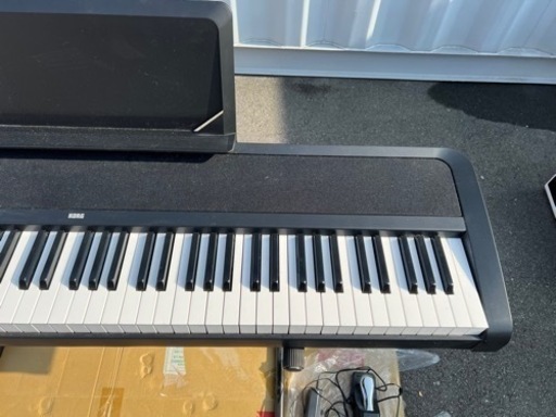 2019年製 KORG/コルグ 電子ピアノ B2N 88鍵盤 スタンド、ペダル付き