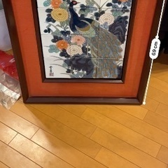 有田焼 皿 絵 縦70㎝ 横60㎝