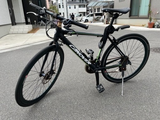 クロスバイク　CANOVER 黒色