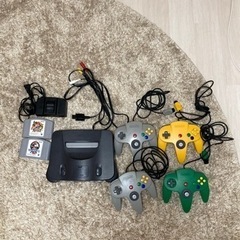 NINTENDO64 本体　コントローラー　ゲームソフト
