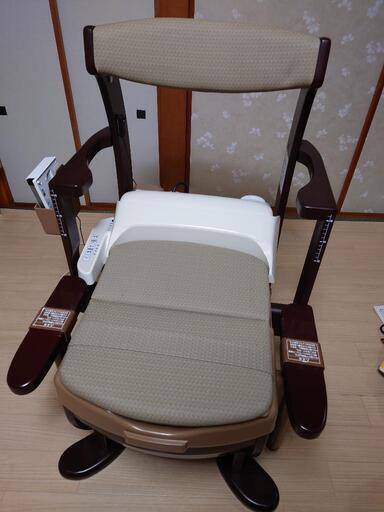 ポータブルトイレ Panasonic  家具調トイレ〈座楽〉シャワポット PN-L21525