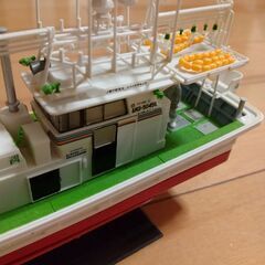 大間のマグロ一本釣り漁船　第三十一漁福丸　模型  ＋　第三十一漁福丸ニット帽（３月８日まで出品）の画像