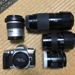 MINOLTA カメラとレンズのセット
