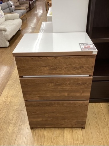 KA-1【新入荷　リサイクル品】キッチンカウンター　ブラウン