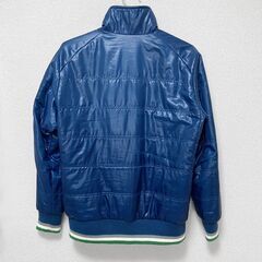 FILA フィラ　撥水加工　中綿ブルゾンジャケット　男性用　ブルー　S の画像