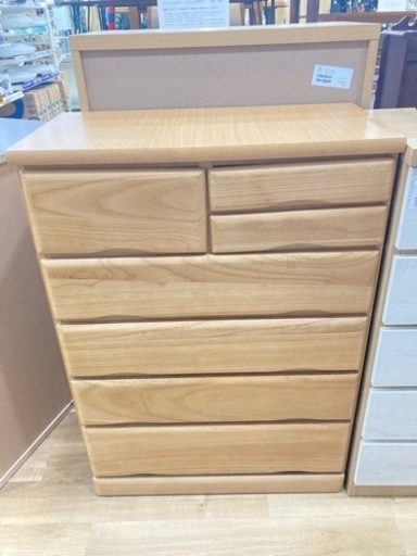 【トレファク高槻店】取りに来られる方限定！三友ファニチャーの５段チェストのご紹介です！