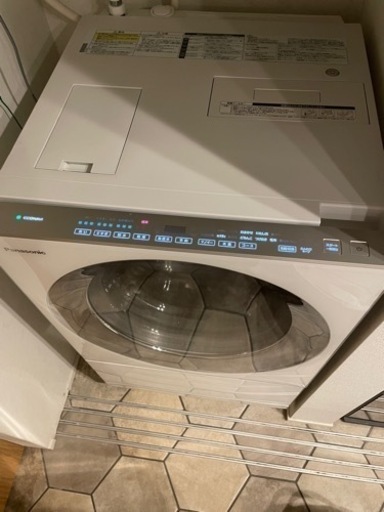 ドラム式洗濯乾燥機　ジャンク品　Panasonic キューブル