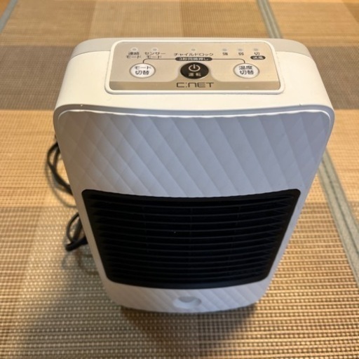 セラミックヒーター　人感センサー　CDCJ305WH