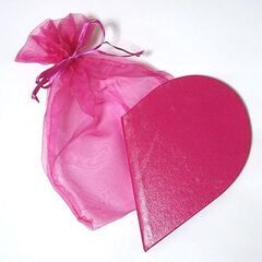 新品　ハート型アルバム g-heArt LOVE Little ポーチ付き　3個セット　ピンク　結婚式　誕生日　ウェディング　プレゼントの画像