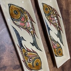 未使用　やちむん　2枚セット