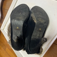 ファー付き　ショートブーツの画像