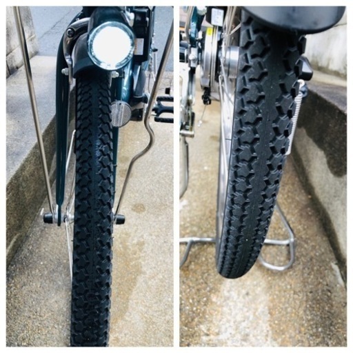 【新古車】YAMAHA 電動自転車 PAS With 24インチ 23年5月購入