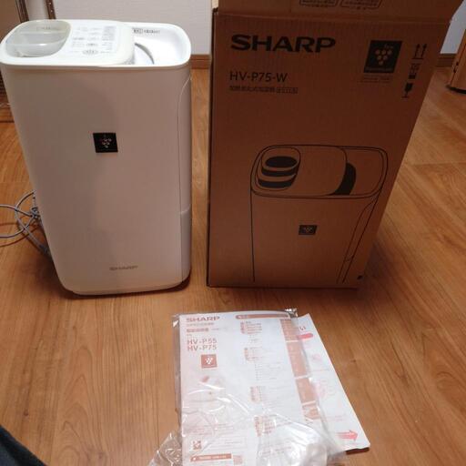SHARP 加湿器 HV-P75-W 4ﾘｯﾄﾙ、12.5畳（箱.説明書付）