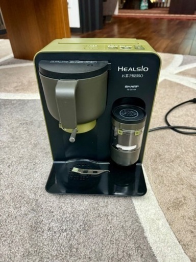 シャープ ヘルシオ(HEALSIO) お茶プレッソ ブラック