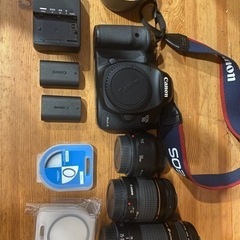 ★早い者勝ち最終値下げ！★ canon eos 5d markⅢ トリプルレンズセットの画像