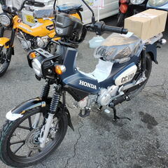 新車　クロスカブ110　新色　マットジーンズブルーメタリック