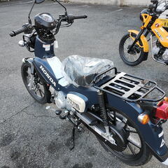 新車　クロスカブ110　新色　マットジーンズブルーメタリックの画像