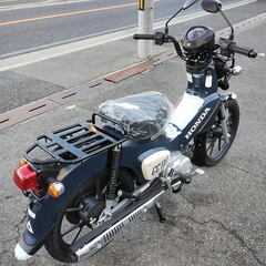 新車　クロスカブ110　新色　マットジーンズブルーメタリックの画像
