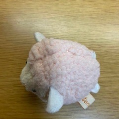 小さいぬいぐるみ　ピンク羊