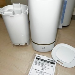最終値下げ【1/10限定!東京都調布市】上給水超音波式加湿器 ホワイト