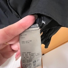 【値下げ】SLOBE IENAコットンシルクラッフルブラウスの画像
