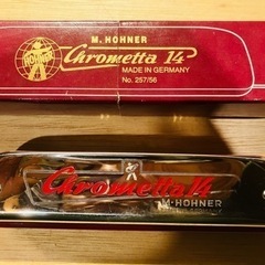 ハーモニカ M.HOHNER Chrometta14