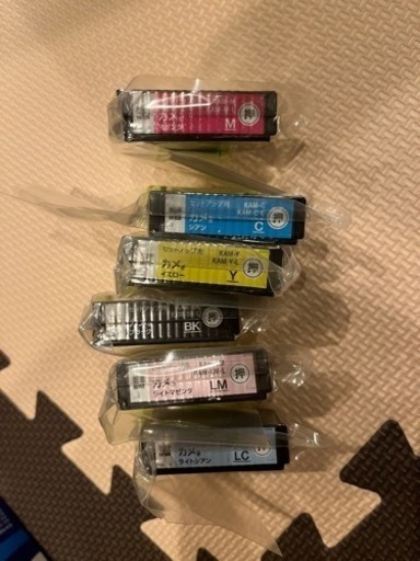 EPSON  未開封インク　カメ　6色セット
