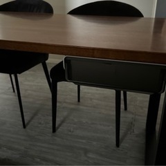 受け渡し者決定しました！ダイニングテーブル　160×80 高さ70cmの画像