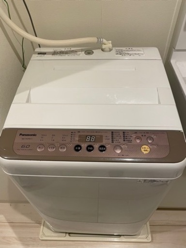 Panasonic 洗濯機 6kg 2018年製