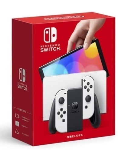 新品　初期動作確認済み。1回開けたので値下げしました！　Nintendo Switch(有機ELモデル) Joy-Con(L)/(R)