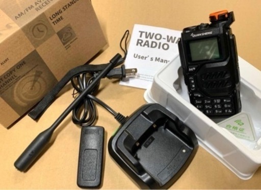 値下げ！Quansheng製UV-5Rplus 高感度広帯域受信機新品色々聞け