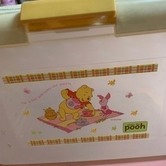 至急❗️くまのプーさんケースバック　持ち手付きの画像