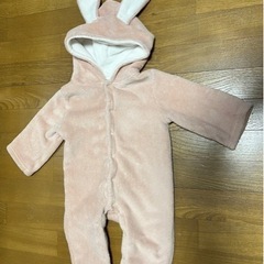 うさぎ ロンパース 90cmの画像