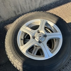 ブリヂストン スタッドレスタイヤ 155/65R14 ホイール付き