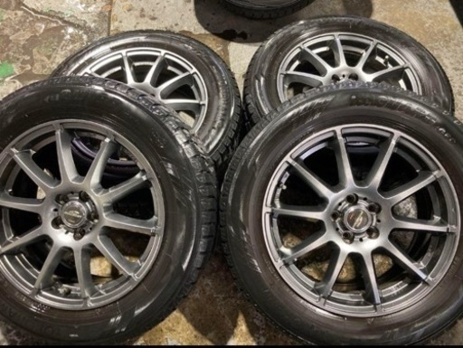 【送料無料】スバルXV スタッドレスホイールセット　225/60R17