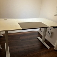 昇降式作業用デスク　(パソコンデスク)