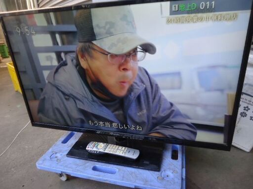 M129　パナソニック　39インチ　エッジ型　LEDバックライト液晶テレビ　2倍速液晶