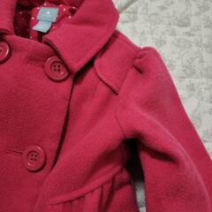 【90】2歳サイズ babyGap赤コートの画像