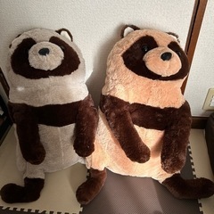 くったりたぬきぬいぐるみ